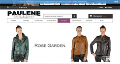 Desktop Screenshot of cuir-paulene.com